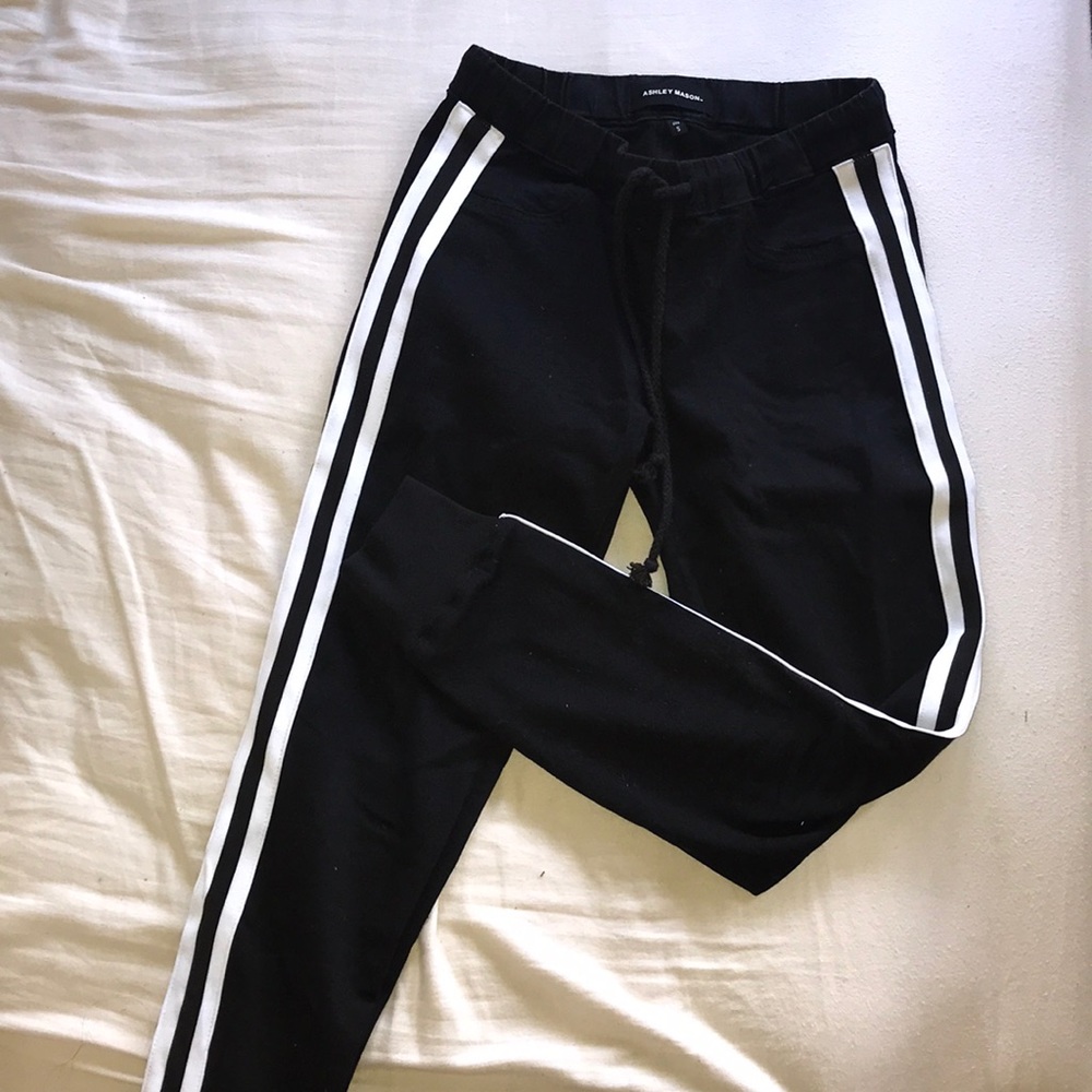Black joggers